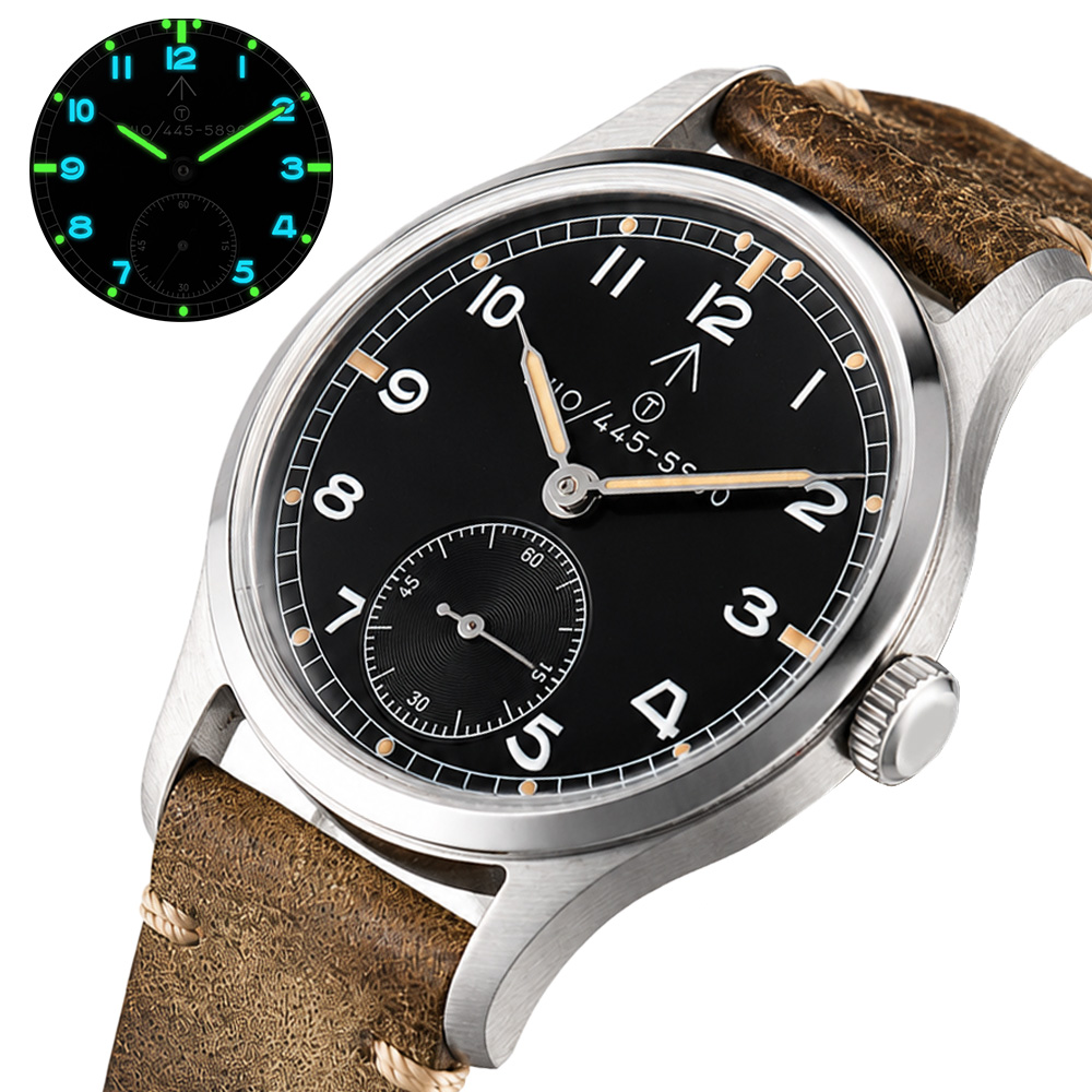 Tropic Strap Vintage - HRUODLAND Orologio Uomo Militare Vintage con