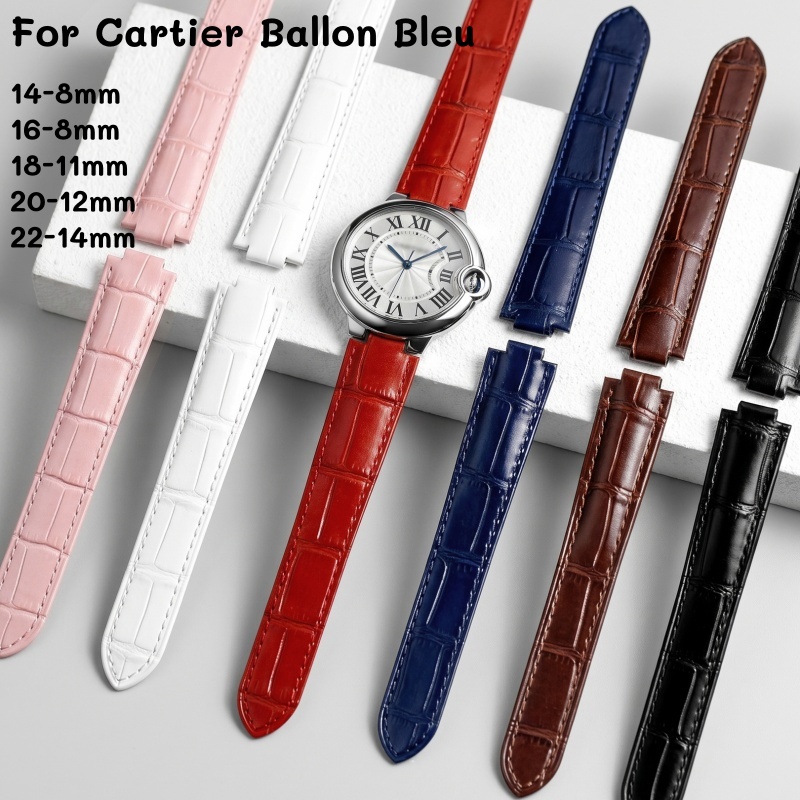 Cartier Watch Ballon Bleu - Cinturino in Pelle per Orologio con