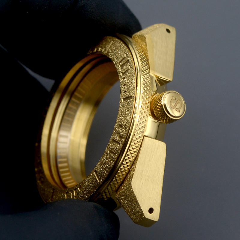 Citizen Watch Tsuyosa - Cassa Orologio Mod Samurai Gold Grit