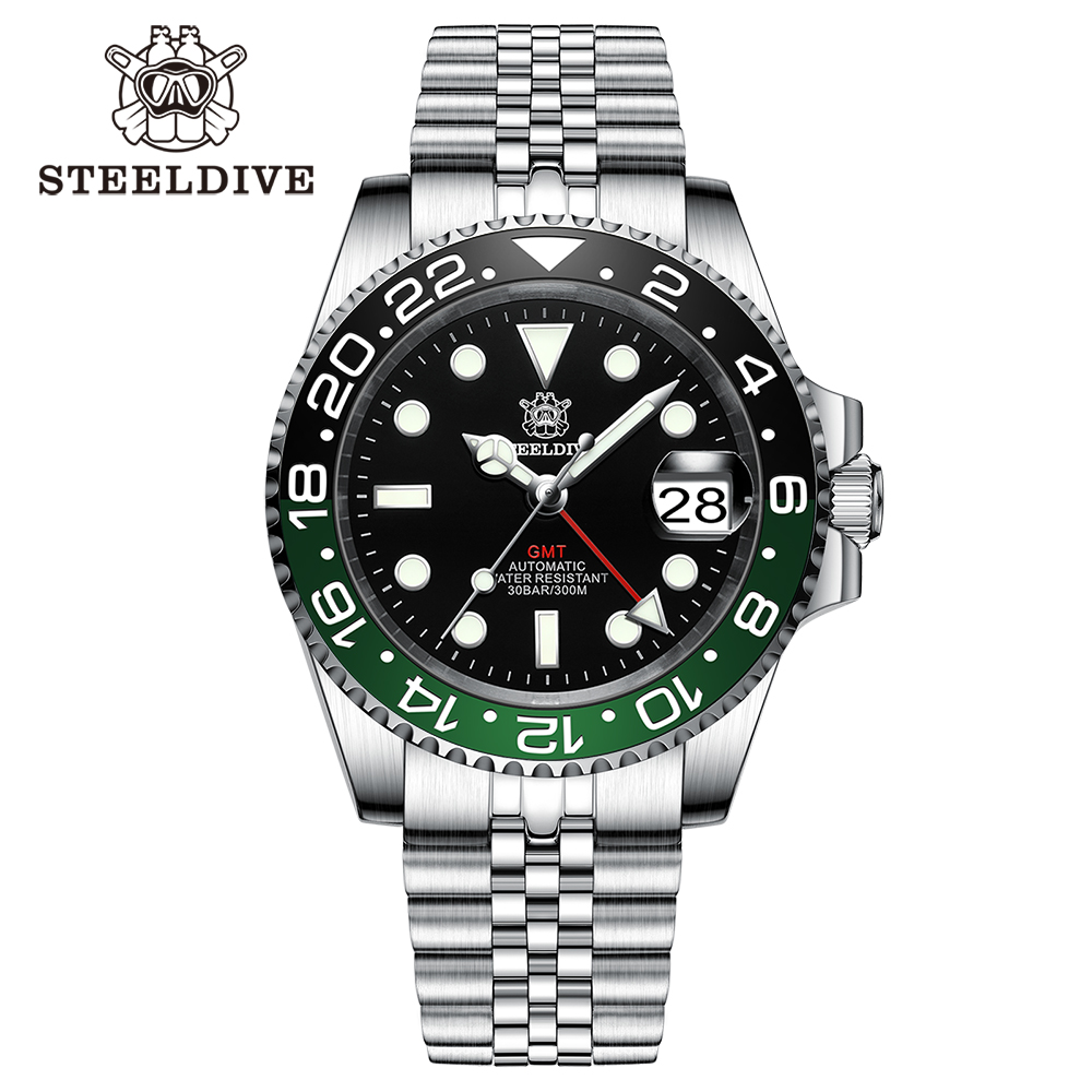 Seiko Watch 5 Sports - STEELDIVE SD1993 V2 Lunetta in ceramica
