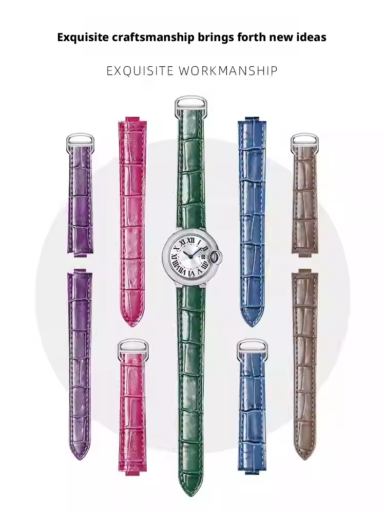 Cartier Watch Ballon Bleu - Cinturino per orologio in pelle per