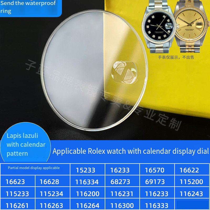 Rolex Watch Datejust - Vetro Zaffiro per Orologi Rolex Submariner