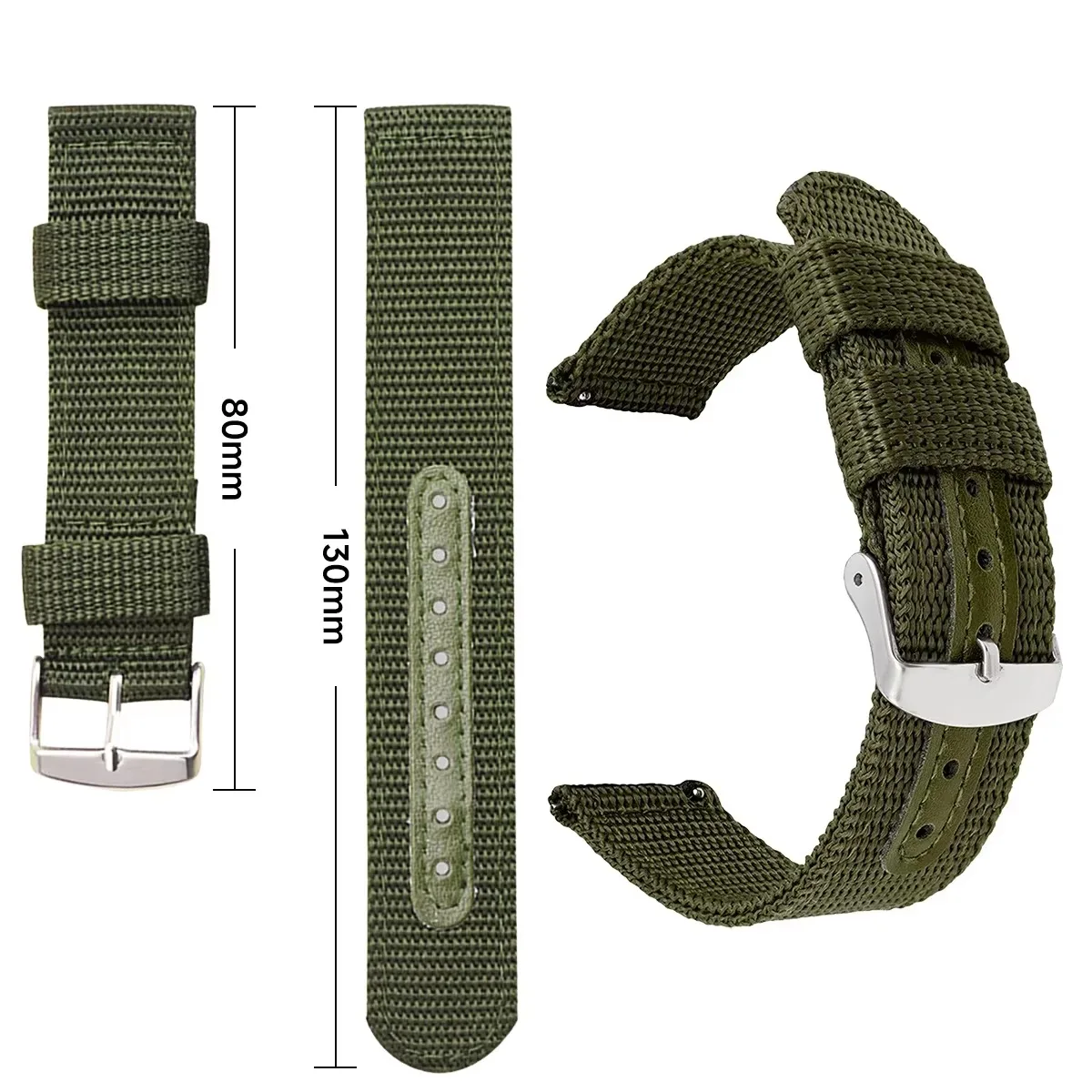 Cinturino per orologio in tela - Canvas Strap Watch recensione e prezzo