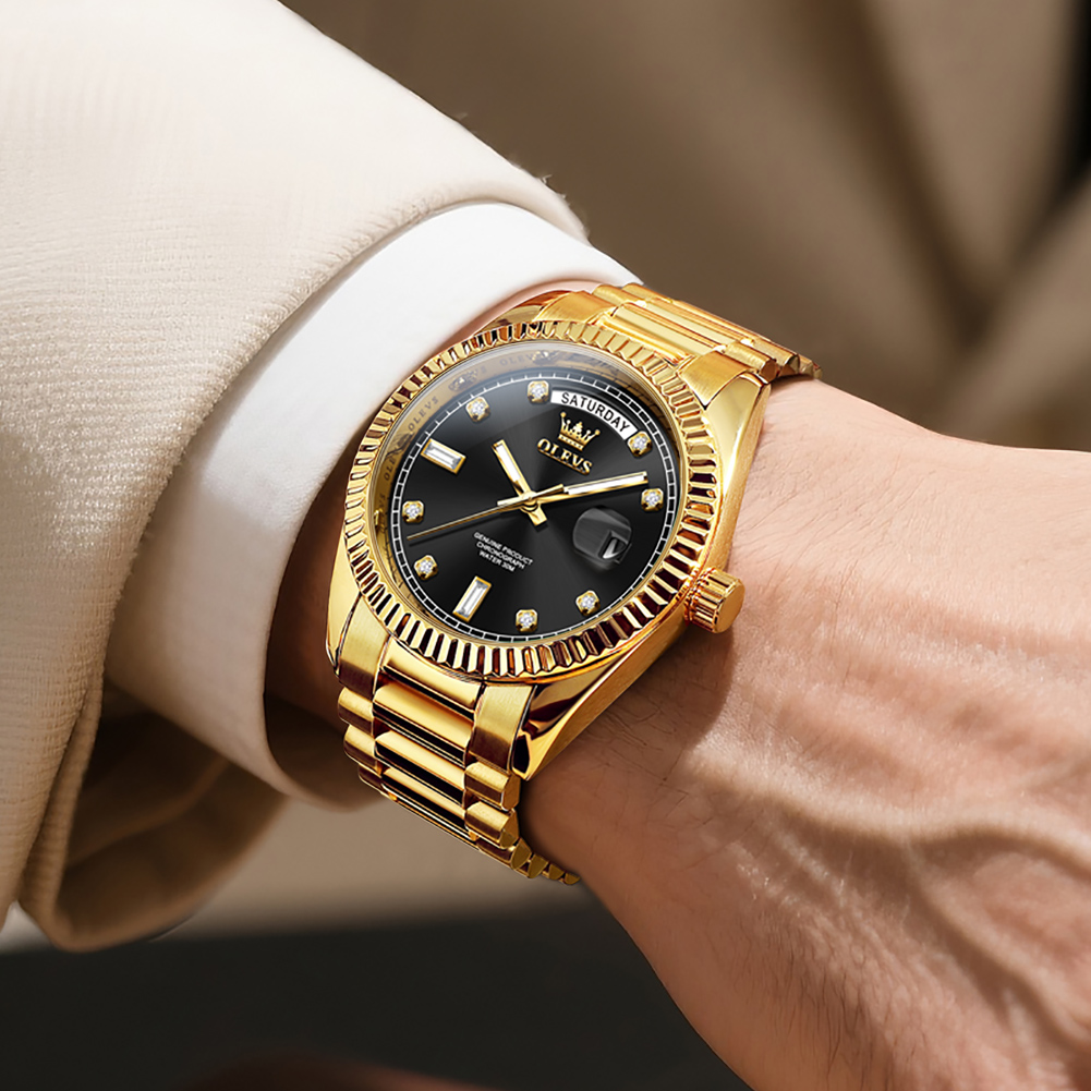 OLEVS Orologio meccanico compl - Rolex Watch Datejust recensione e prezzo