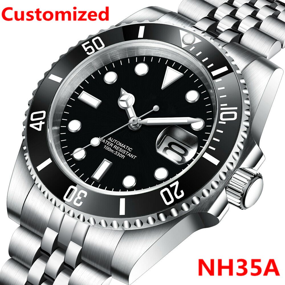 Logo fai da te 40MM orologio s - Stainless Bracelet Diver recensione e prezzo