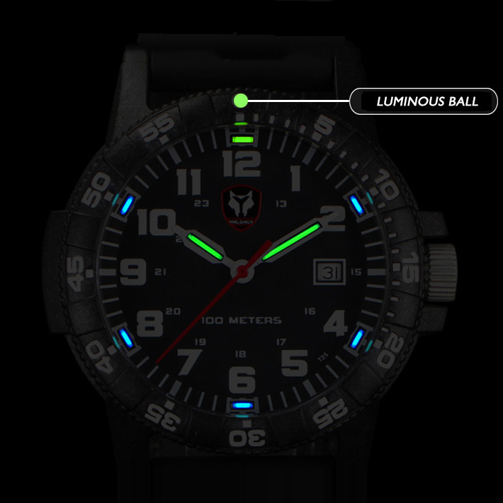 Hnlgnox orologi da pilota da u - Rubber Strap Diver recensione e prezzo