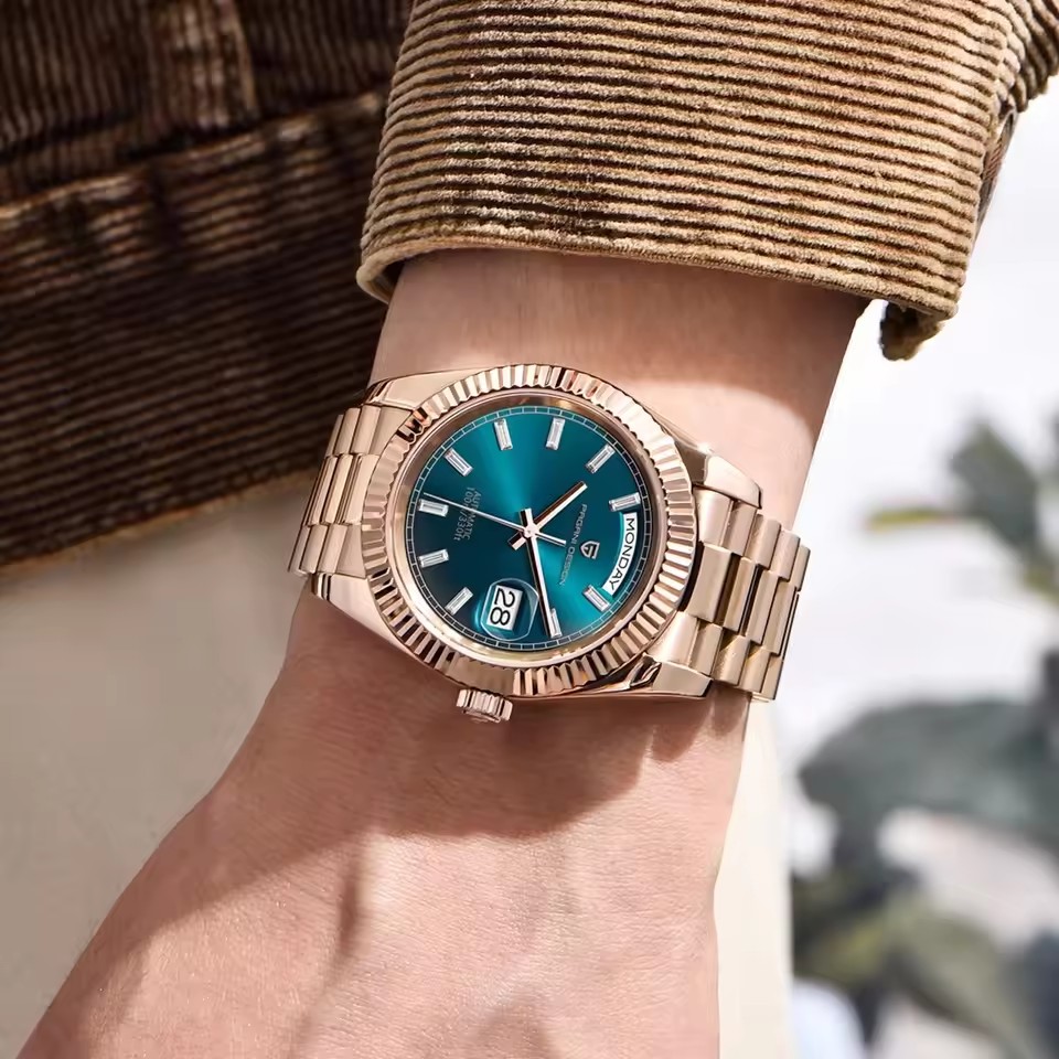 PAGANI DESIGN Nuovo colore oro - Rolex Watch Datejust recensione e prezzo
