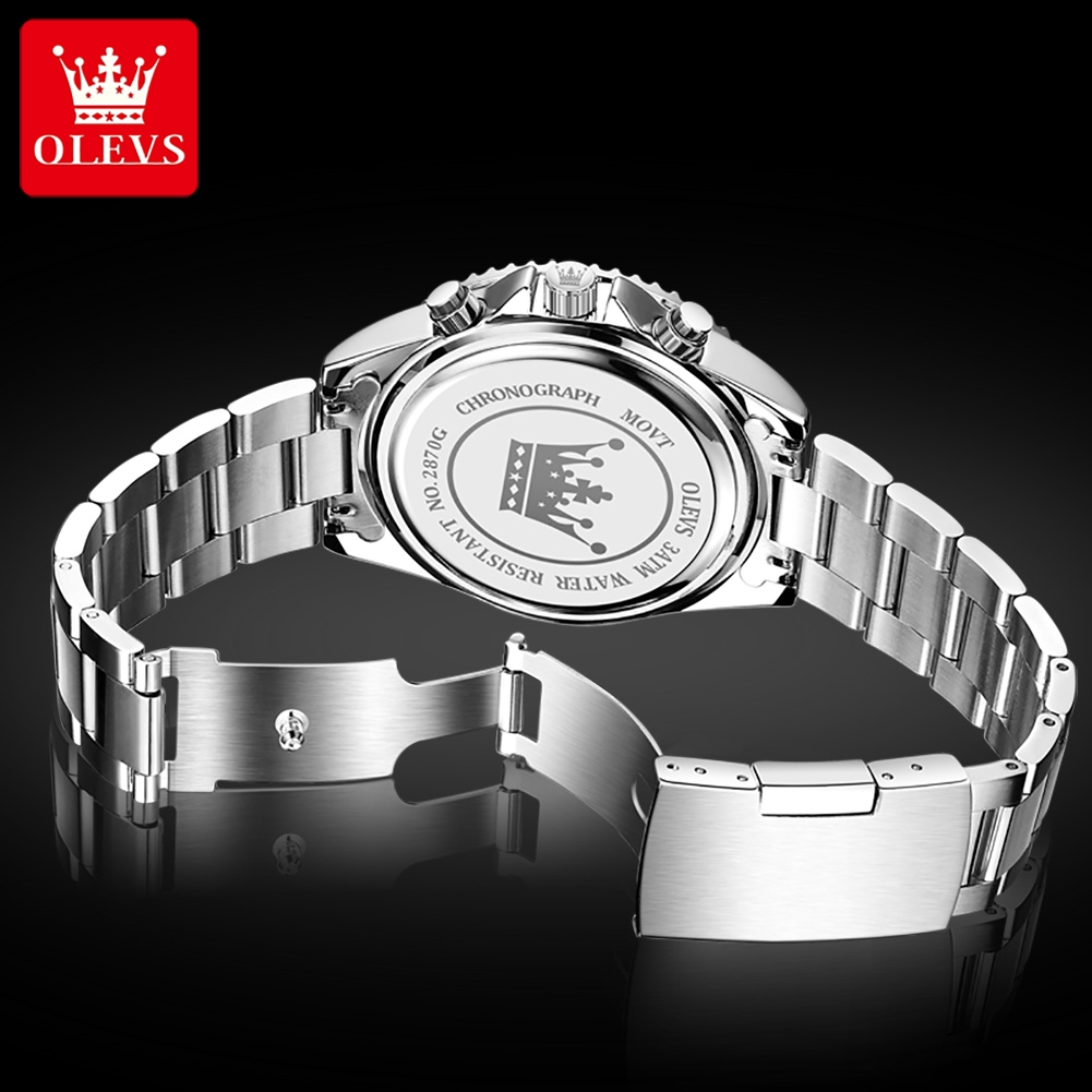 OLEVS 2870 Orologi da Uomo con - Rolex Watch Datejust recensione e prezzo