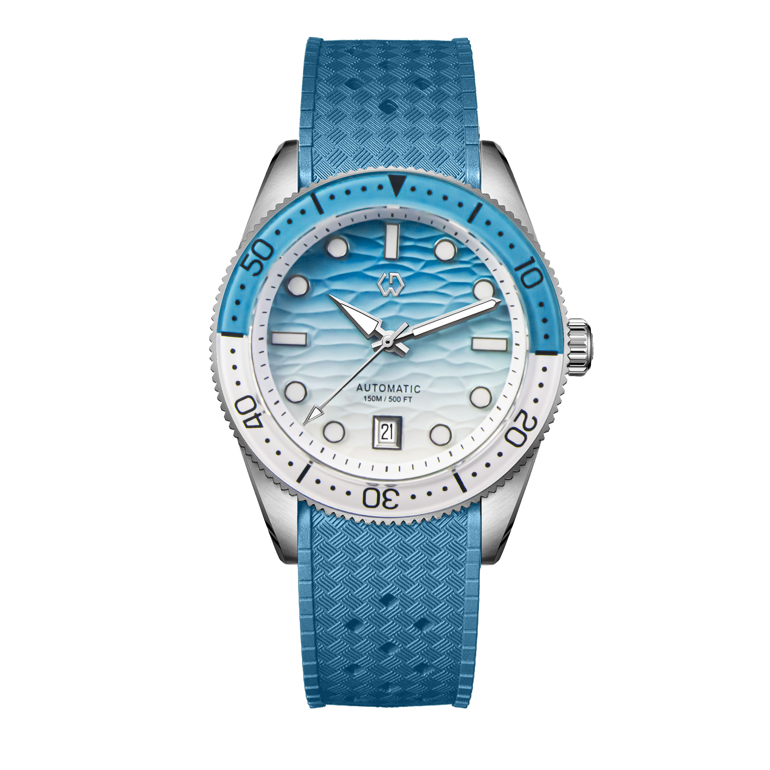 Orologio da sub da 40 mm Textu - Rubber Strap Diver recensione e prezzo