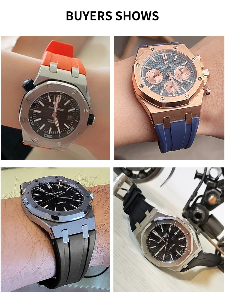 Cinturino sportivo in silicone - Audemars Piguet Watch Royal Oak recensione e prezzo