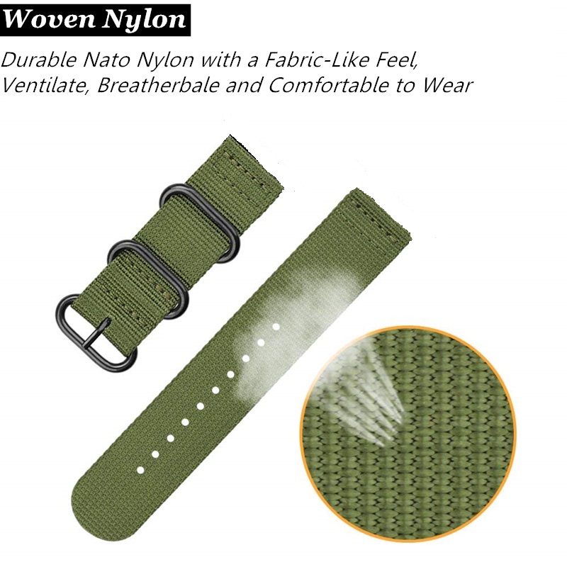 Cinturino sportivo in nylon di - Canvas Strap Watch recensione e prezzo