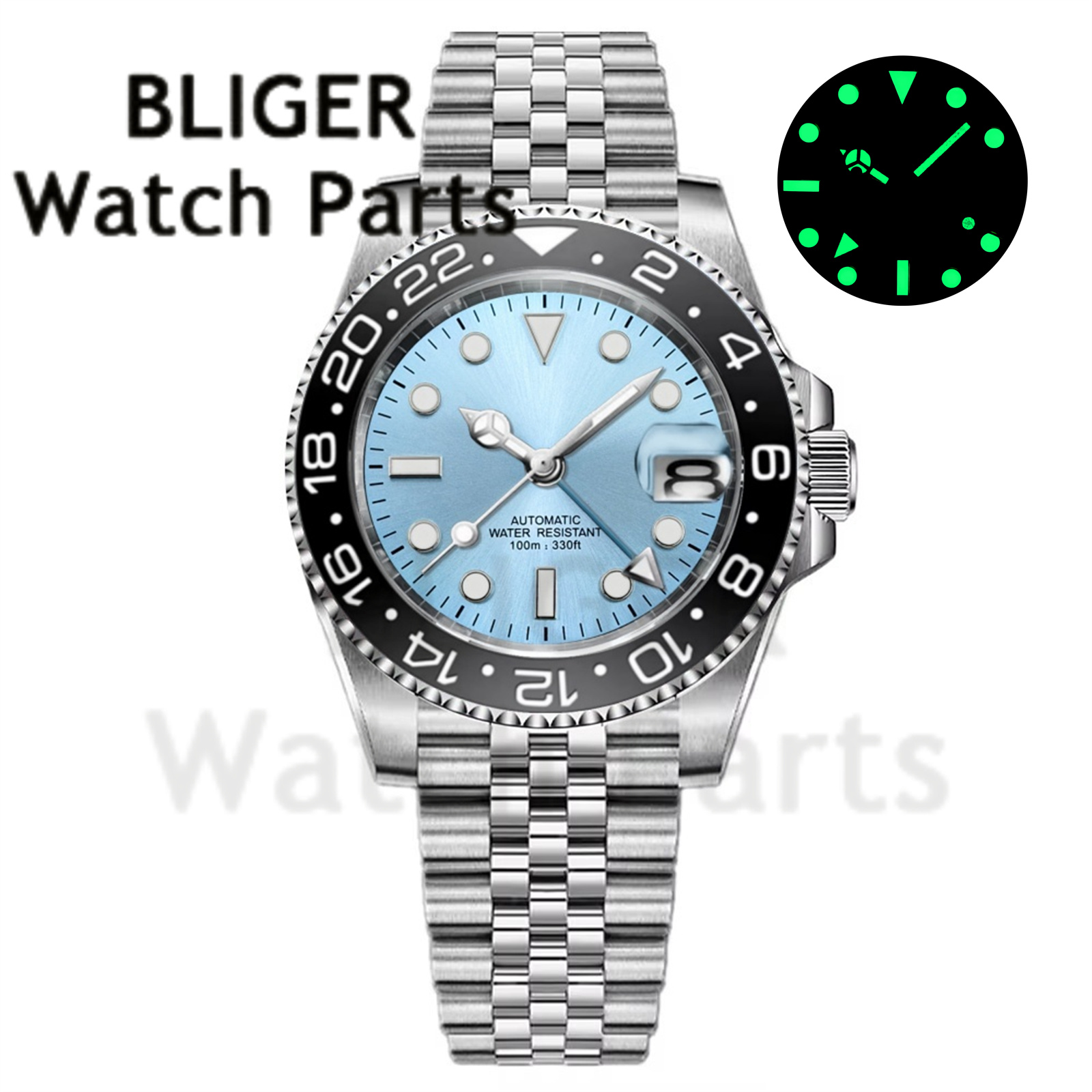 Orologio da Polso Meccanico GM - Stainless Bracelet Diver recensione e prezzo